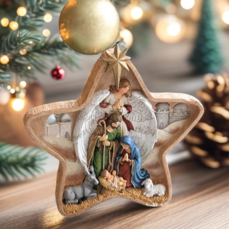 Christmas Resin Figure Decoration - Image 3