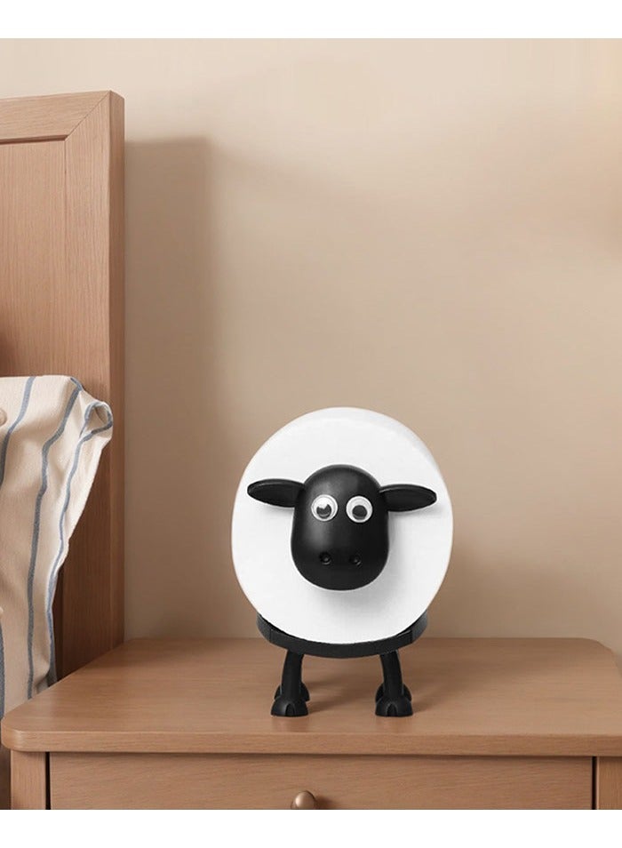 1 PCS Sheep Toilet Paper Holder, Toilet Paper Holder, Bathroom Accessories Decoration, Paper Roll Holder Fun Tissue Storage ，Hilarious Tissue Paper poll Storage  - Image 3