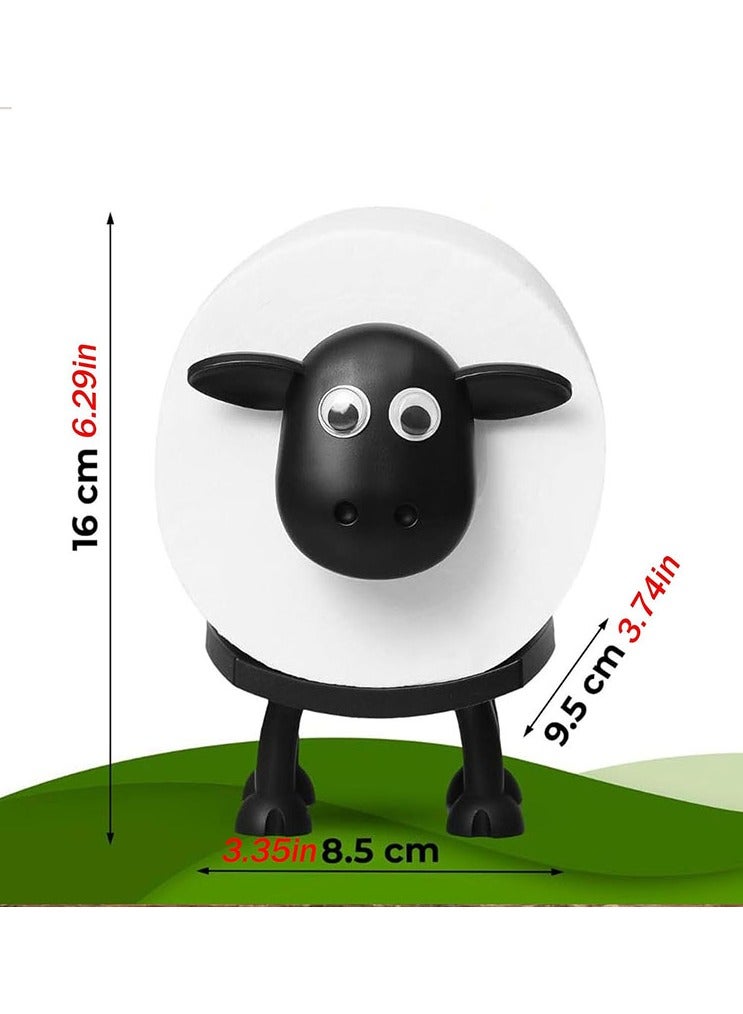 1 PCS Sheep Toilet Paper Holder, Toilet Paper Holder, Bathroom Accessories Decoration, Paper Roll Holder Fun Tissue Storage ，Hilarious Tissue Paper poll Storage  - Image 5