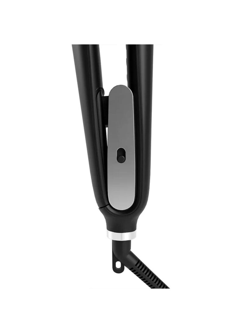 CH&BE Steam Straightener Pro | 120–230°C Infrared Steam Flat Iron | Locks in Moisture & Softness | Reduces Damage & Safe Heat Distribution | Slim Design for Short Hair & Kids | Creates Professional Curls & Waves | 6 Heat Settings - Image 4