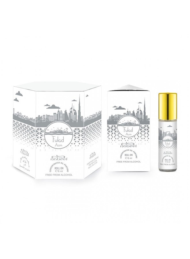 نبيل عبوة من 6 عطور زيتية مركزة من نبيل فولاذ عزم 6 مل - Image 1