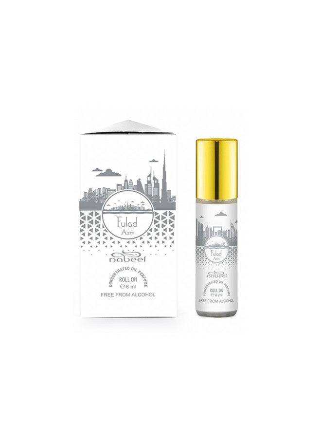 نبيل عبوة من 6 عطور زيتية مركزة من نبيل فولاذ عزم 6 مل - Image 2