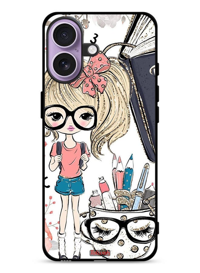 Tolwak Apple iPhone 17 Protective Case Cover Unicorn Girl Art - Image 1