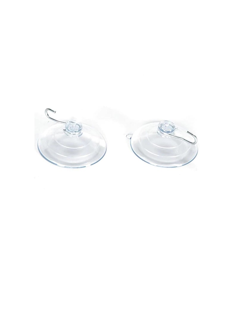 Suction Cups With Hooks Large 2 pieces  - Image 1
