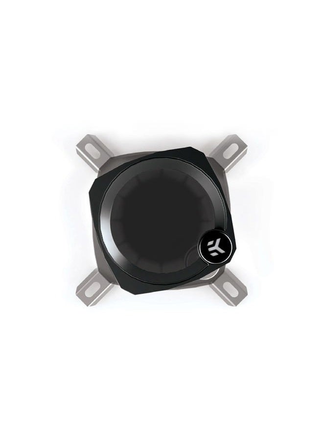 EK Water Blocks Nucleus AIO CR240 Dark All-in-One Liquid CPU Cooler with FPT Fans, Cooling Computer Parts, 120mm Fan, Compatible with Latest Intel & AMD CPUs - Image 3
