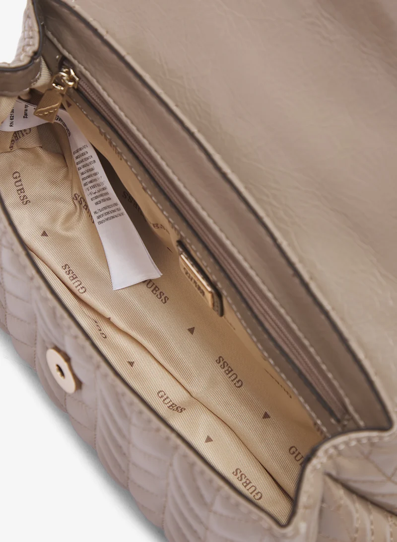 Guess  Cheryl Flap Over Convertible Crossbody Bag for Women | Best Price UAE
