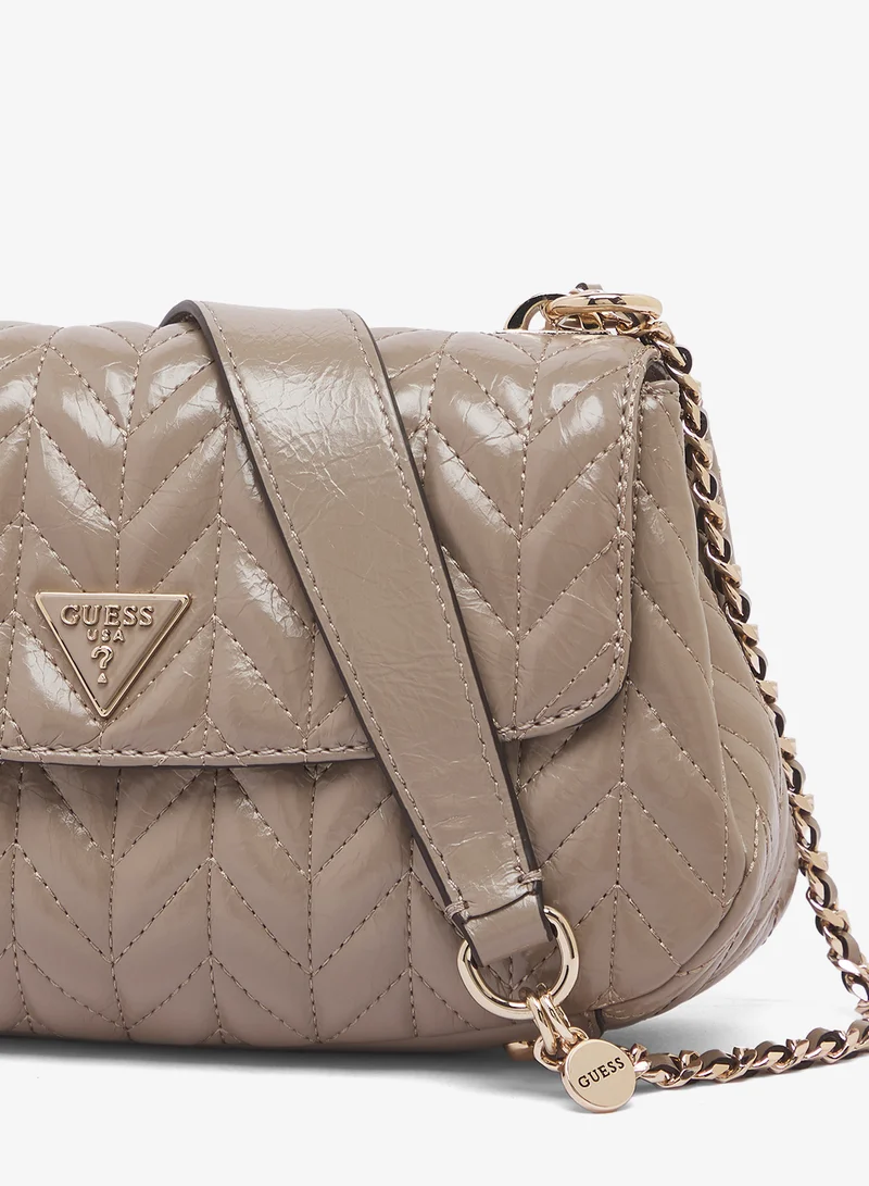 Guess  Cheryl Flap Over Convertible Crossbody Bag for Women | Best Price UAE