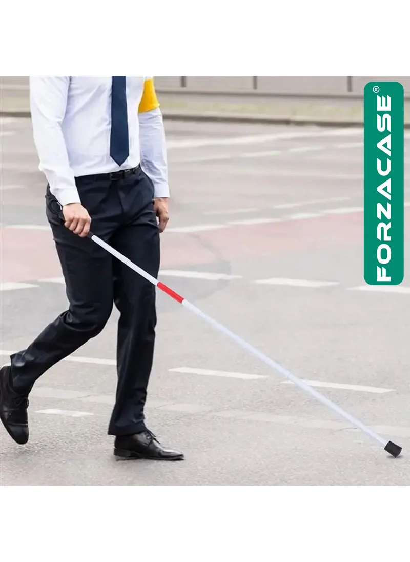 Forzacase Telescopic and Foldable Walking Stick for the Visually Impaired - FC514