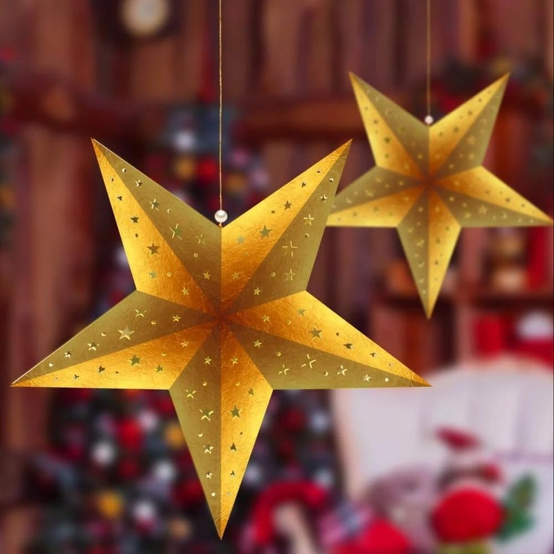 VIBGYOR Products Diwali Decorative Star Hanging Star Indoor and Outdoor Decor Diwali Decoration Ornaments and Any Special Decorating Occasions Pack of 1 - Image 4