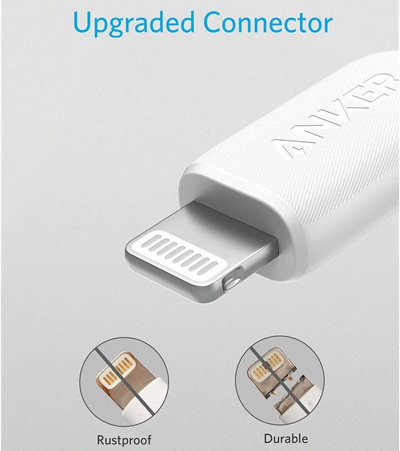 Anker PowerLine III Lightning Cable - 91 cm, White - Image 5