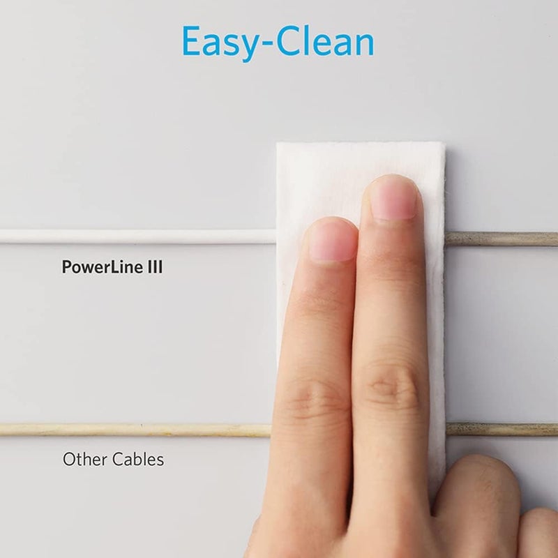 Anker PowerLine III Lightning Cable - 91 cm, White - Image 4