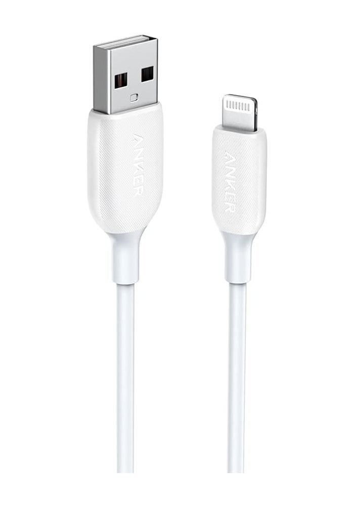 Anker PowerLine III Lightning Cable - 91 cm, White - Image 1