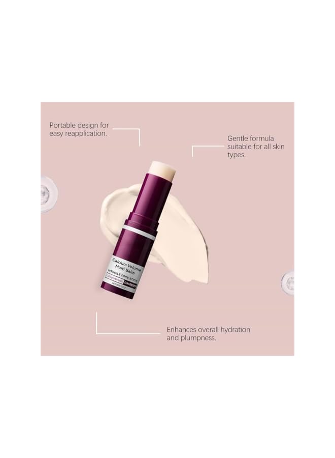 2 قطع بلسم الكالسيوم المتكامل، بلسم الكالسيوم للحجم المتنوع، عصا مكافحة التجاعيد، عصا الترطيب الكورية لتحفيز الكولاجين، مضادة للشيخوخة، مرطبة، مشددة للبشرة، مناسبة للعيون، الرقبة، الوجه. - Image 5