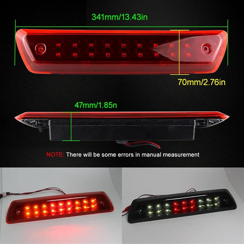 QASULER LED 3RD High Brake Light for Ford F-150 - Image 5