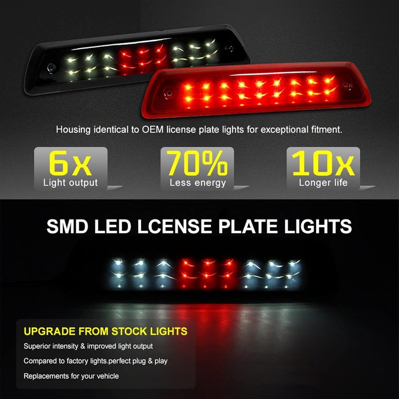 QASULER LED 3RD High Brake Light for Ford F-150 - Image 3