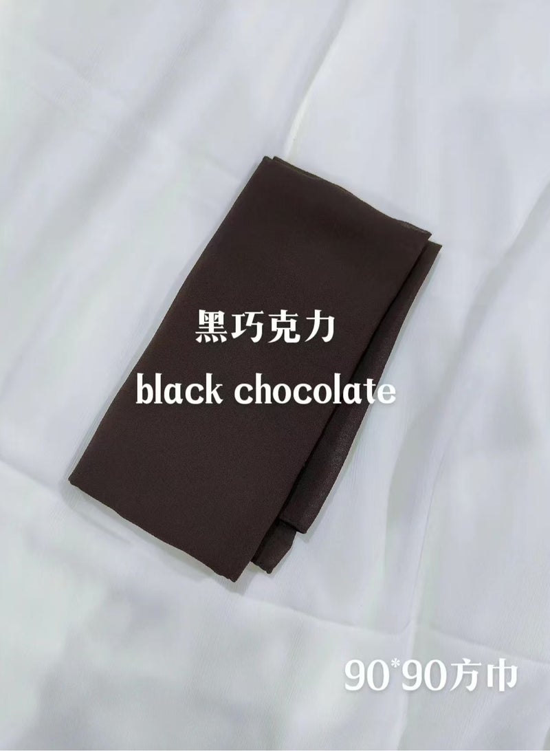 hijab/Simple prayer headscarf for women/Chiffon scarfBreathable cool scarf/ 