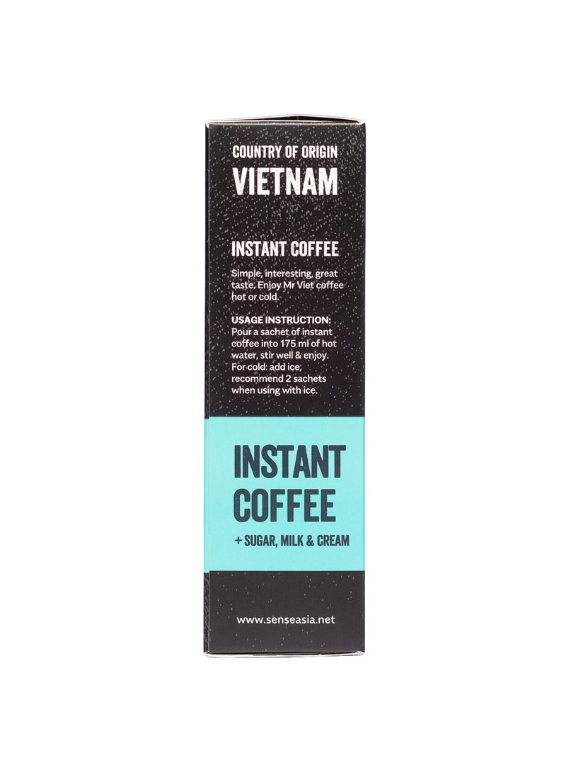 MR.VIET MR. VIET Instant Coffee Cappuccino 4 in 1, 240 g box (12 pouches by 20 g).  - Image 2