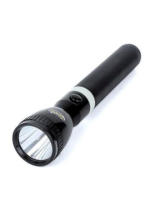 NIBEMINENT Rechargeable LED Flashlight Black/White 287mm - Image 2