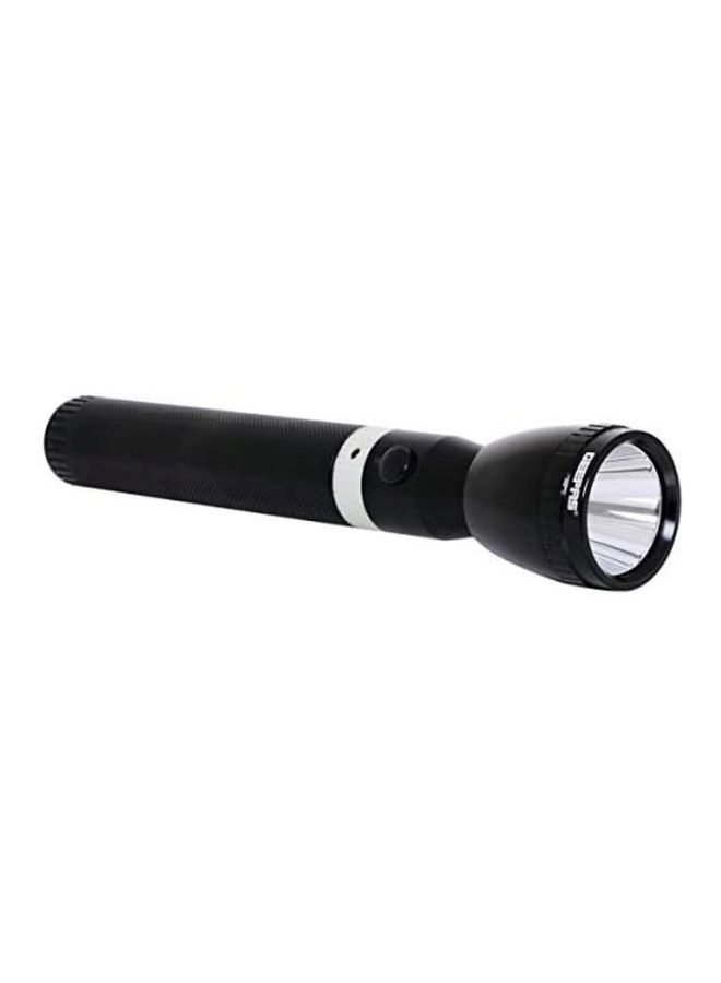 NIBEMINENT Rechargeable LED Flashlight Black/White 287mm - Image 3