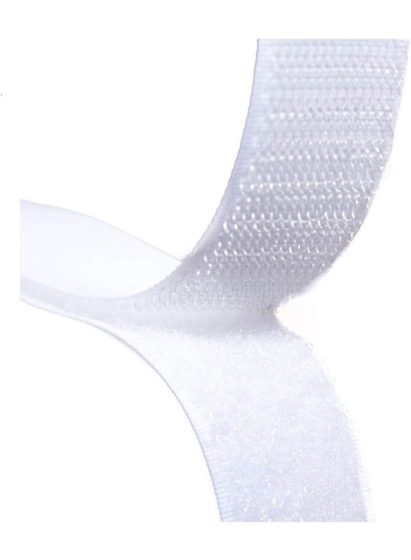 White Hook And Loop Tape, Size 2 Metres - Image 1