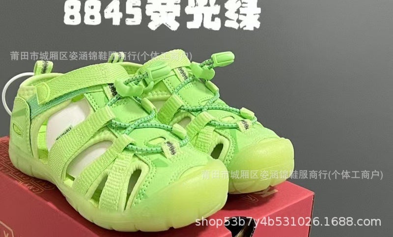 Putian Children'S Shoes New Model Cohen Children'S Shoes Lightweight Outdoor Sports Sandals With Magic Buckle For Boys For Wading And River Tracing - Image 1
