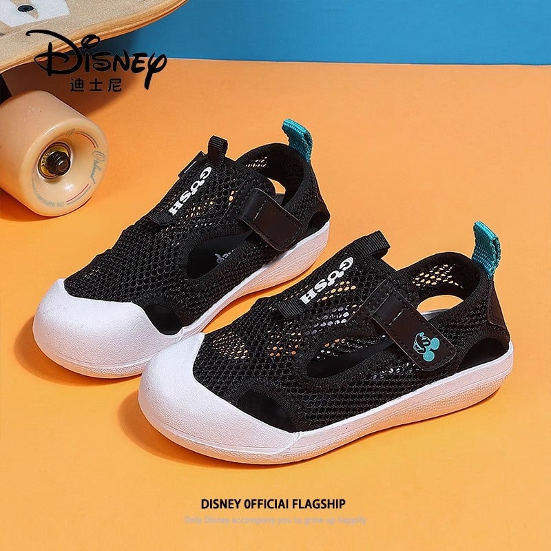 Disney Boys Sandals 2025 Summer Children'S Mesh Shoes Breathable Anti-Slip Baotou Medium And Large Boys Sports Shoes - Image 5