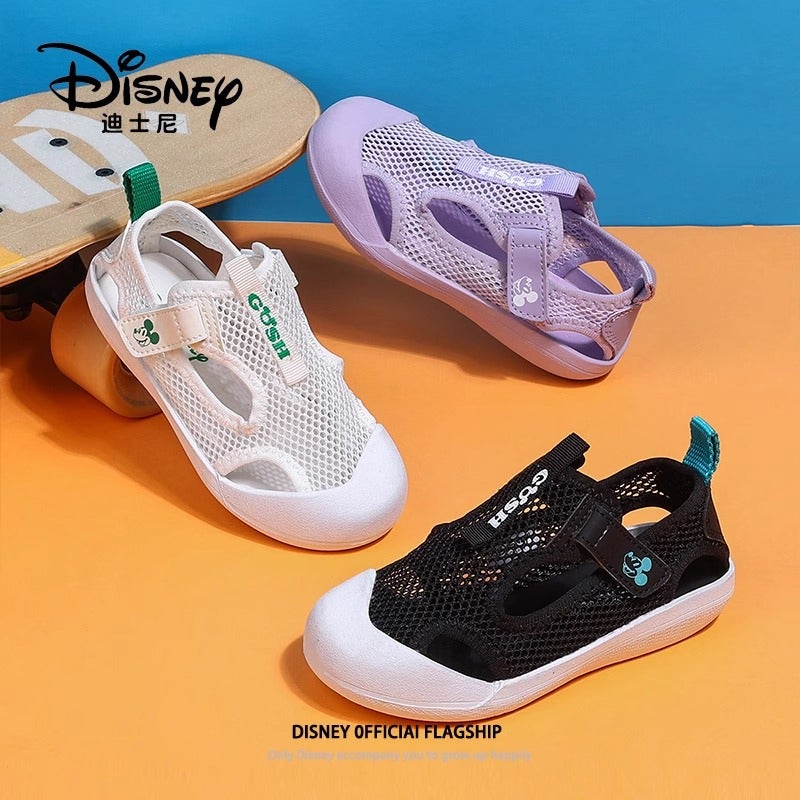 Disney Boys Sandals 2025 Summer Children'S Mesh Shoes Breathable Anti-Slip Baotou Medium And Large Boys Sports Shoes - Image 3
