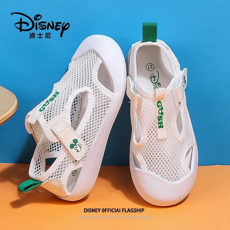 Disney Boys Sandals 2025 Summer Children'S Mesh Shoes Breathable Anti-Slip Baotou Medium And Large Boys Sports Shoes - Image 4