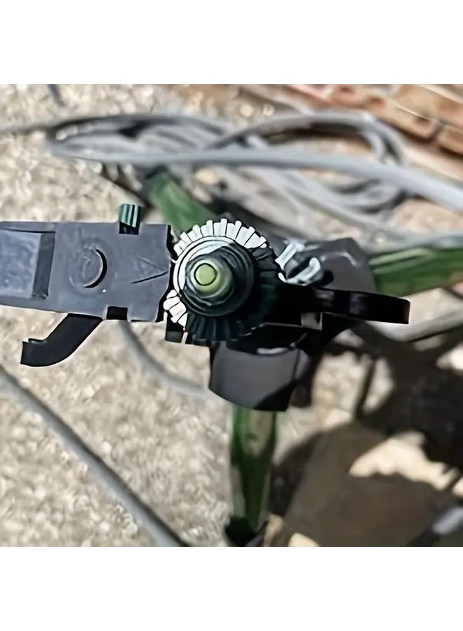 10 Pack Mini Round Bubble Levels 10x6mm Acrylic Dual Color Yellow White - Image 3