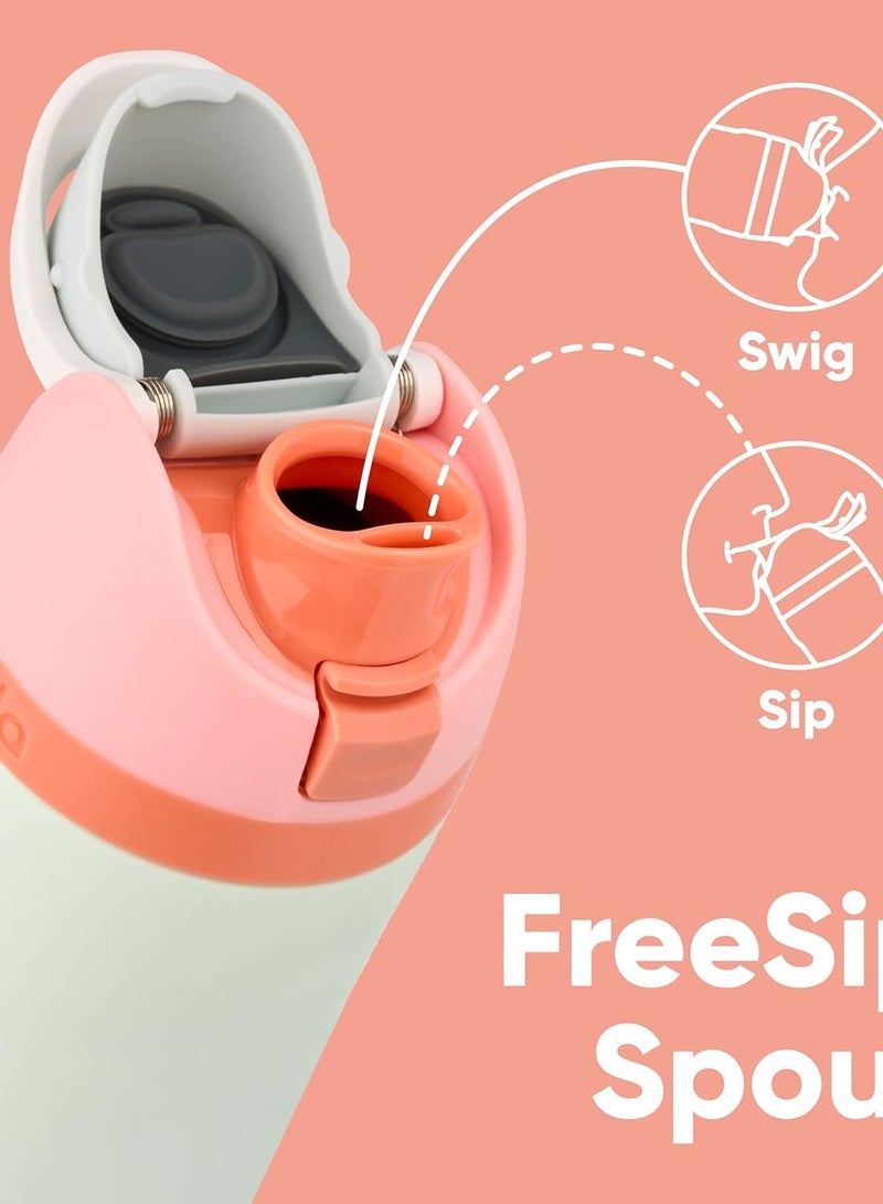 Owala FreeSip Insulated Stainless Steel Water Bottle with Straw for Sports, Travel, and School BPA-Free Sports Water Bottle, 24 oz - Image 2