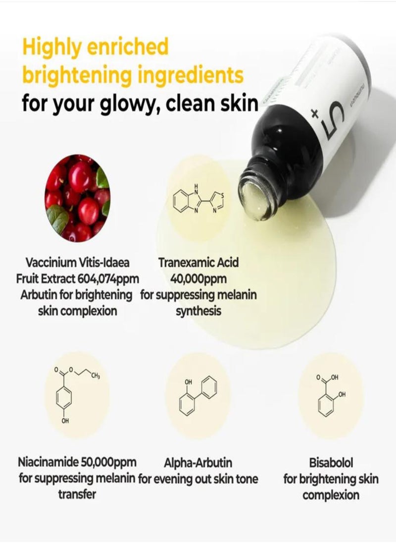 numbuzin - Skin Rejuvenation Kit - No.5 Vitamin-Niacinamide Concentrated Pad, No.5 Vitamin Concentrated Serum - Image 1