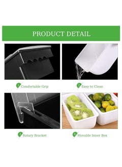 Arabest Ice Cooled Condiment Serving Container Chilled Garnish Tray Bar Caddy for Home Work or Restaurant  - Image 3