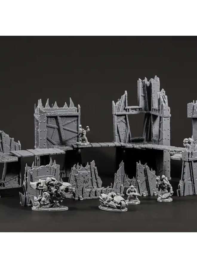 Badlands A Miniature Terrain Set Scifi TTRPG Scenery For Tabletop Role Playing Board Games - Image 5