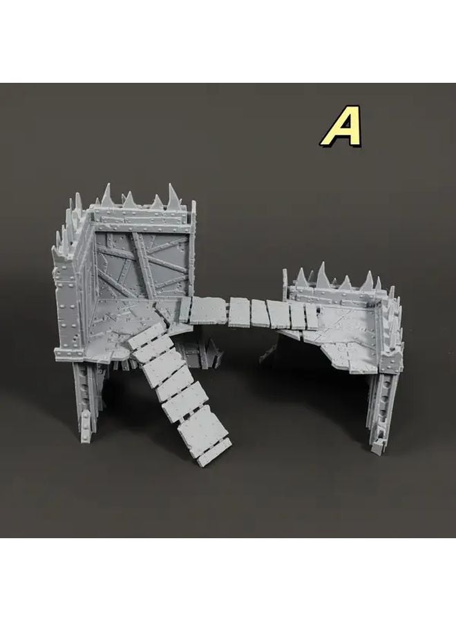 Badlands A Miniature Terrain Set Scifi TTRPG Scenery For Tabletop Role Playing Board Games - Image 1
