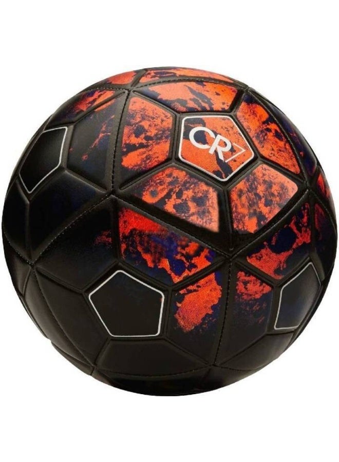 Briston Briston CR7 Red/Black Football - Size: 5  (Standard, Pack of 1, Multicolor)  - Image 1