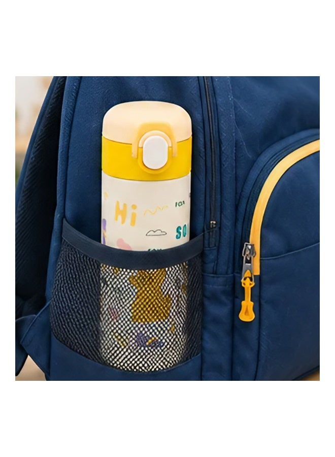 Cocobee-Insulated Stainless Steel Water Bottle, Leakproof, Soft Handle Grip, Odour Free, 500Ml, 3 Years+-Yellow - Image 3