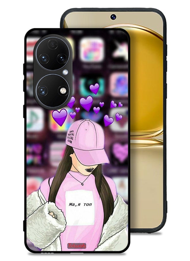 Tolwak - Huawei P50E Protective Case Cover Anti Social Club - Image 1