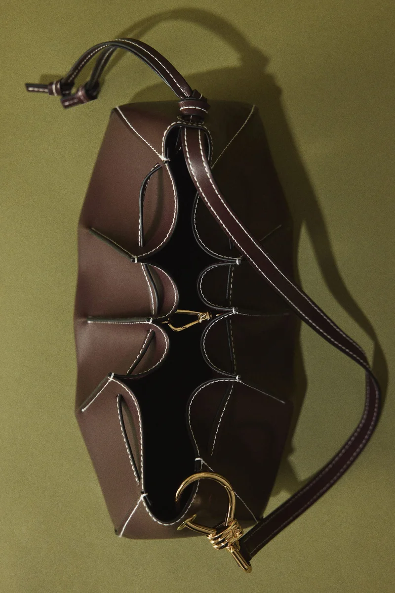 H&M Pleated shoulder bag