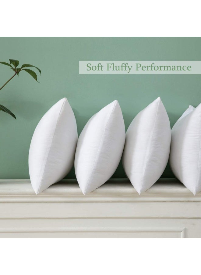 Throw Pillow Insert Premium Pillow Stuffer Sham Rectangle For Decorative Cushion Bed Couch Sofa 12X20 Inch