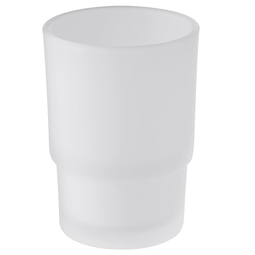 Aomasi Tumbler Glass, Frosted Bathroom Rinsing Cup, Replacement Tumbler for Aomasi Toothbrush Holder - Image 1