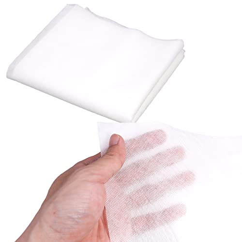 DGQ Wash-Away Water Soluble Stabilizer 10" x 3 Yard Light Weight DGQ Non Woven Wash Away Machine Embroidery Topping Embroidery Stabilizer Backing for Sewing Craft - Image 1