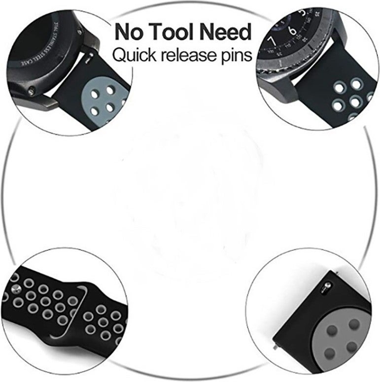 Voyo Huawei Watch GT5 46MM Strap Sport Hole Strap - Image 3