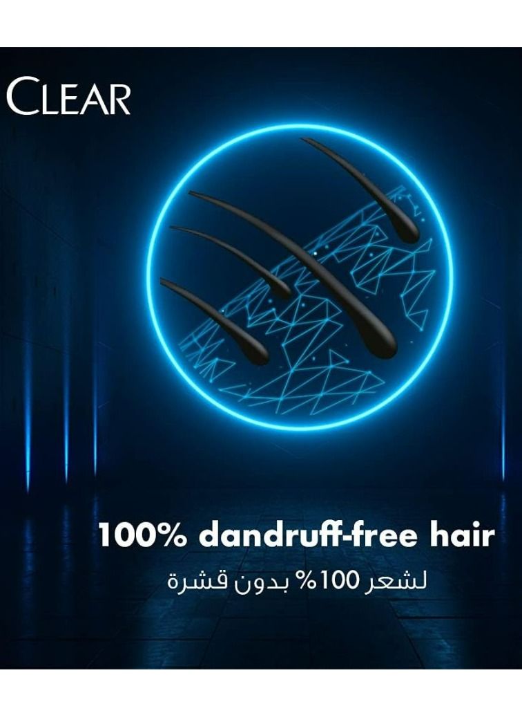 Clear Men Anti-Dandruff Style Express 2In1 Shampoo & conditioner, 400ml - Image 4