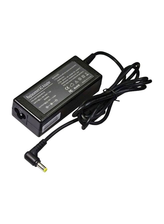 Replacement For Laptop Adapter Outlet For Travelmate C200 19V/ 3.42A Black