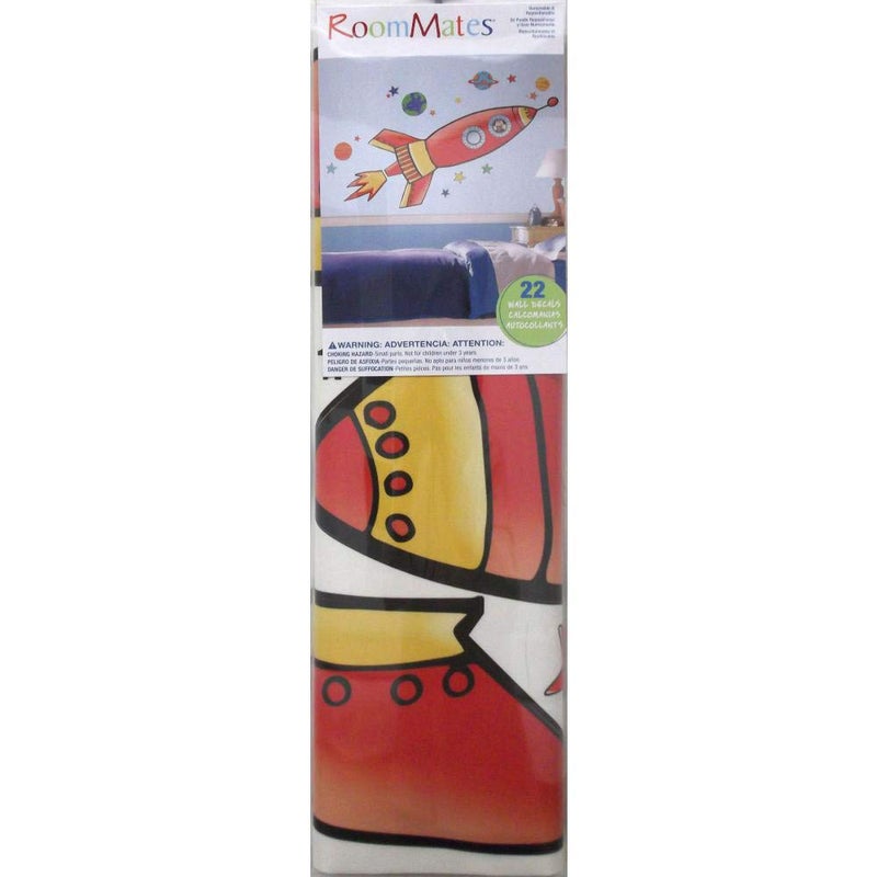 RoomMates RMK2619GM Rocket Giant Peel and Stick Wall Decals - Image 3
