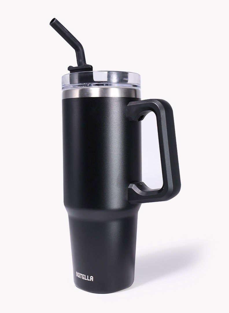 بوتيلا ميجا فلاسك ٩٠٠ مل XL - زجاجة ماء كبيرة جدًا معزولة من الفولاذ المقاوم للصدأ | مانعة للتسرب، للاستخدام الخارجي والرياضي - Image 3