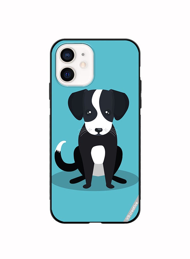 VR CREATIVE Protective Case Cover For Apple iPhone 12 mini Dog Design Multicolour - Image 1