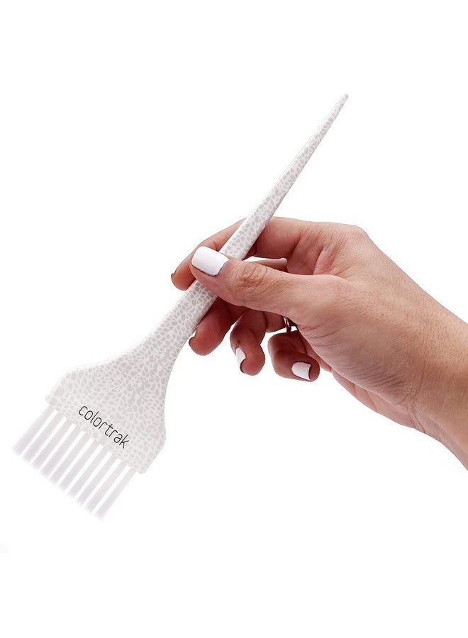 Colortrak Safari Chic Color Brushes, Prints, Perfect for Multiple Colors, Highlights, or Lowlights, 1 Firm Bristle and 1 Ultra Soft Feather Brush, Reusable and Easily Washable, 2 Brushes - Image 5