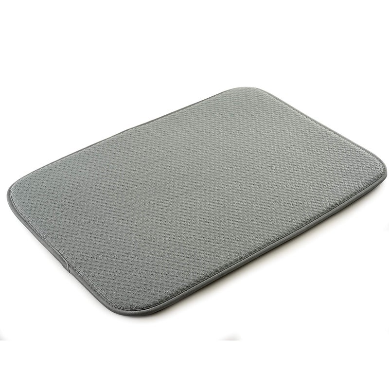 Norpro - 329 Norpro dish drying mat, 18" x 12", gray - Image 1