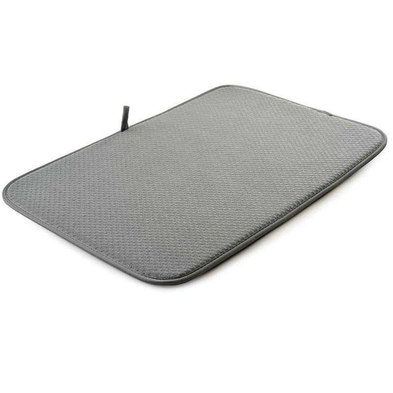 Norpro - 329 Norpro dish drying mat, 18" x 12", gray - Image 3